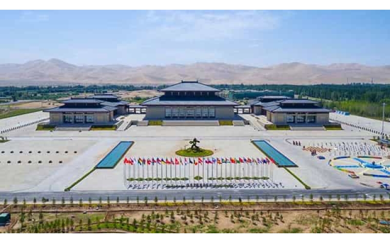 敦煌國(guó)際會(huì)展中心和敦煌大劇院